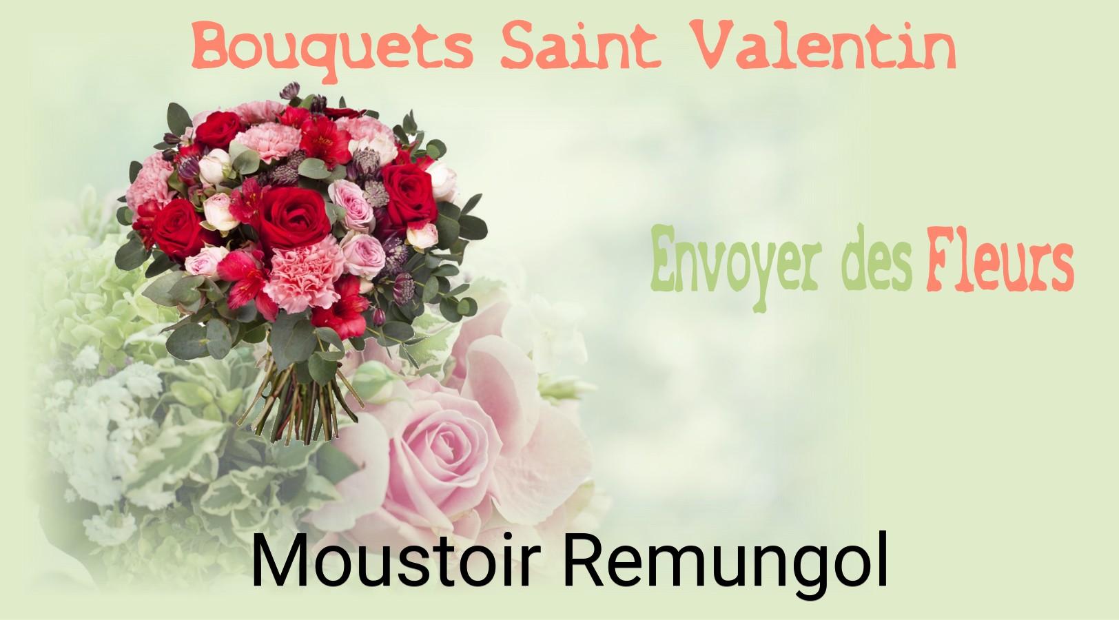 Roses de Saint-Valentin livrées à Moustoir-Remungol